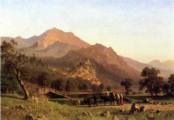 Albert Bierstadt : Rocca de Secca